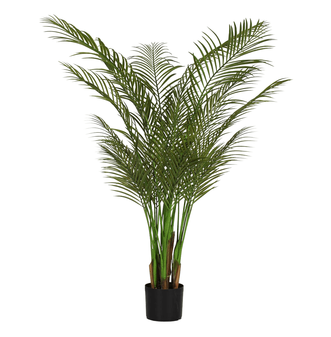 Artificial Outdoor Areca Palm Tree UV Stable Blooming Artificial